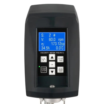 PCE-RVI 2 - Adjustable Viscometer 15-100,000 cP with LC Display
