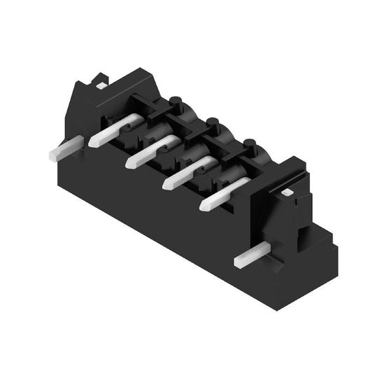 1150370000 - 5.08mm 4-Pole Black PCB Connector with 90° Elbow  (Pack of 60)