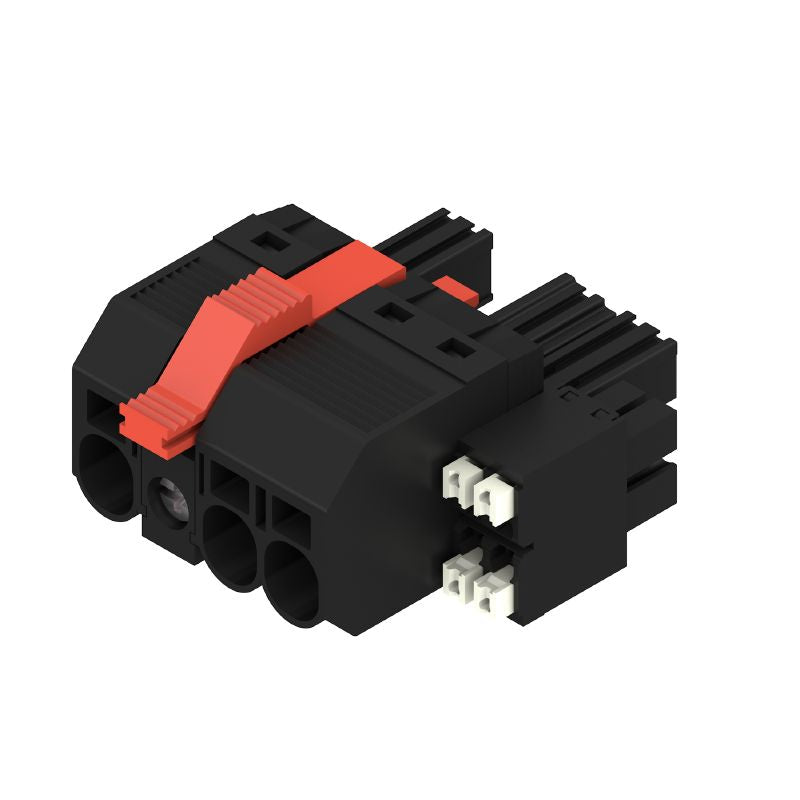 1157440000 - 3-Pole Female PCB Connector, 7.62mm Pitch, 180-Degree Angle  (Pack of 40)