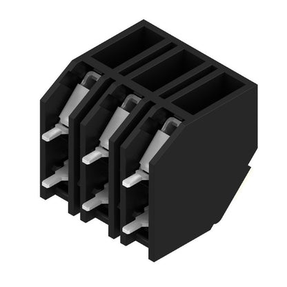 1884540000 - Black 3-Pole PCB Terminal, 5mm Pitch, Push-In Mechanism  (Pack of 39)