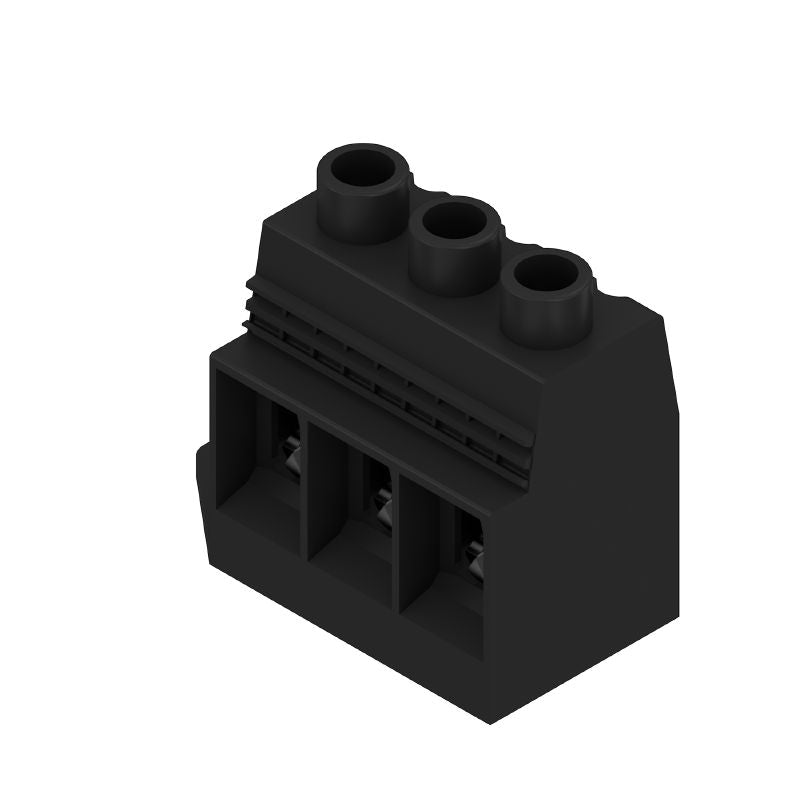 1047460000 - 15mm 3-Pole PCB Terminal Connector, Tinned Black Finish  (Pack of 10)