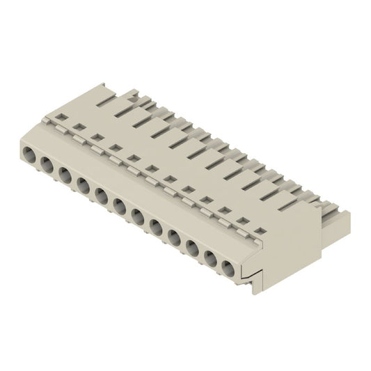 1120070000 - 12-Pole Female PCB Connector, 180° Top Connection  (Pack of 30)