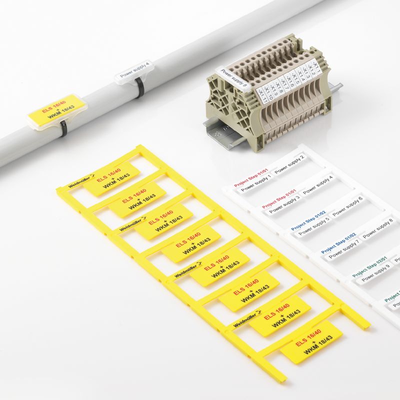 1045690000 - Custom 16x40mm Insert Markers for Conductors 7-115mm  (Pack of 8)