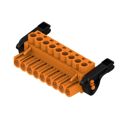 1956300000 - 9-Pole PCB Female Connector, 180°, 400V, Clamping Yoke  (Pack of 30)