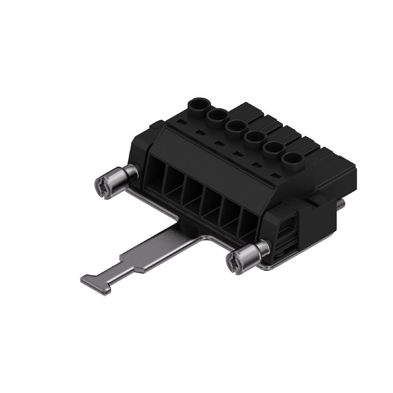 1932530000 - 6-Pole 7.62mm PCB Connector with 180° Angle  (Pack of 25)