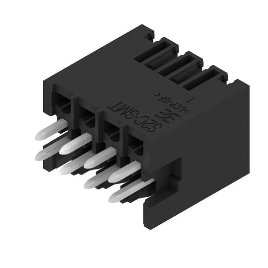 1358750000 - 3.50mm 8-Pole Black PCB Header Connector for THT/THR  (Pack of 175)