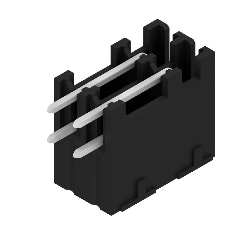 1040790000 - 4-Pole 3.8mm THT Male Header Connector with Elbow Design  (Pack of 50)