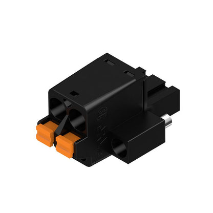 1012640000 - 5.08mm PCB Connector, 2-Pole, 180° Angle, Push-In  (Pack of 90)