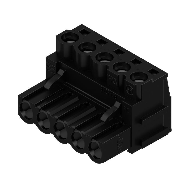 2434470000 - 5-Pole Female PCB Connector, 5.08mm Pitch, 180° Clamping  (Pack of 66)