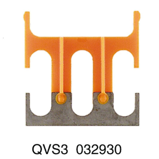 0329300000 - Beige 3-Pole Cross-Connector, 41A Rated, 22mm x 22mm  (Pack of 20)