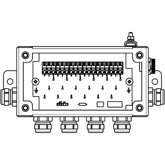 8703450000 - IP66 Field Distributor for Up to 8 Field Devices
