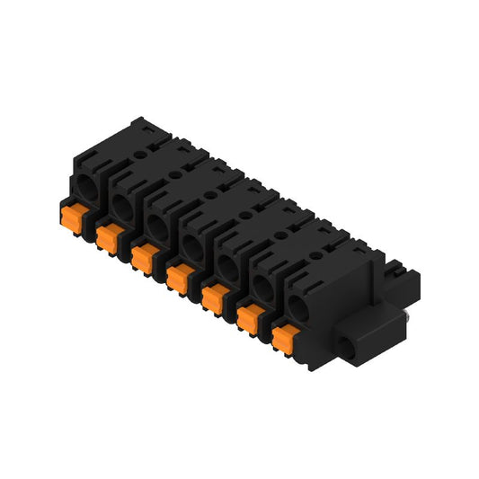 1227510000 - 7-Pole 180° Female PCB Connector with PUSH IN Actuator  (Pack of 24)