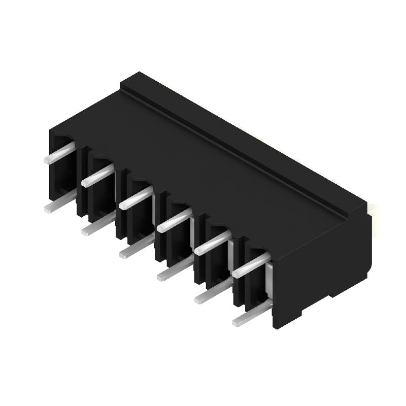 1826100000 - 5.08mm PCB Terminals, 6 Poles, Black Push-In Design  (Pack of 18)