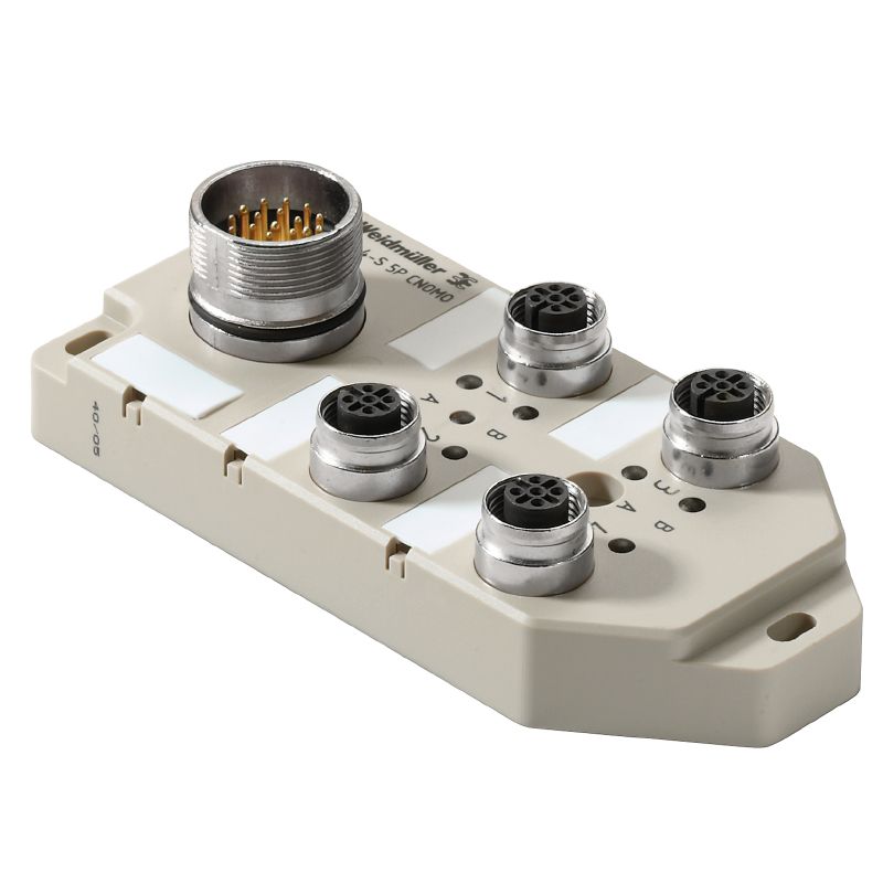 1847970000 - 19-Pole M23 Connector with LED, 30V RoHS Certified