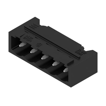 1797720000 - 5-Pole 5mm Male PCB Connector, 90-Degree Angle, Black  (Pack of 350)
