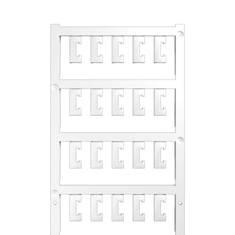1082520000 - Pluggable PA 66 Device Markers, RoHS Compliant, White  (Pack of 200)