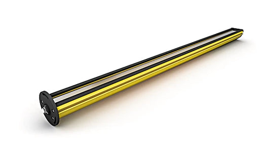 Z2SS002 - Freestanding Protection Column with Screen & Smart Alignment