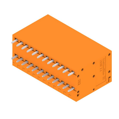 2001040000 - 3.5mm Orange PCB Terminal, 24 Poles, 90° Angle  (Pack of 20)