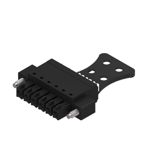 1231360000 - Female 6-Pole PCB Connector, 3.81mm Pitch, 180° Angle  (Pack of 50)