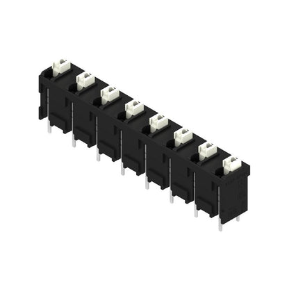 1826270000 - 7.62mm PCB Terminal, 8 Poles, 180° Connection, Black  (Pack of 9)