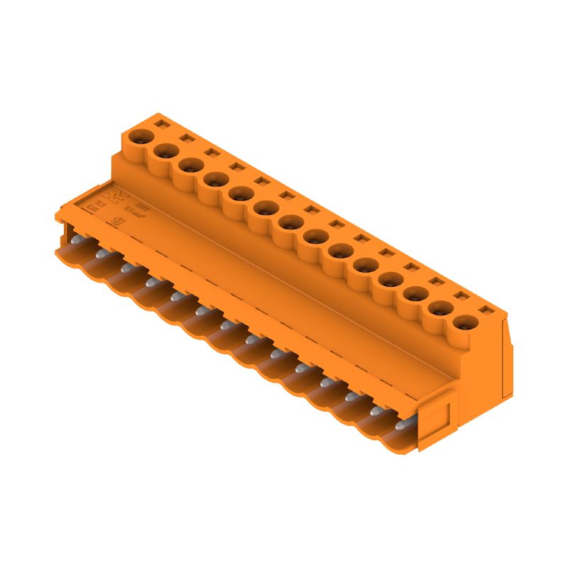 1627360000 - 5.08mm PCB Male Plug Connector, 180° Orientation, 24pcs Box  (Pack of 24)