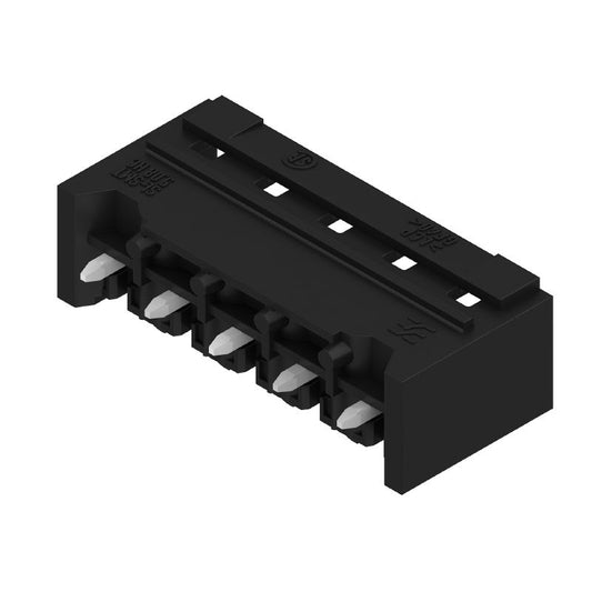 2595570000 - 5-Pole Black PCB Connector with 90° Elbow, 5.08mm Pitch  (Pack of 250)