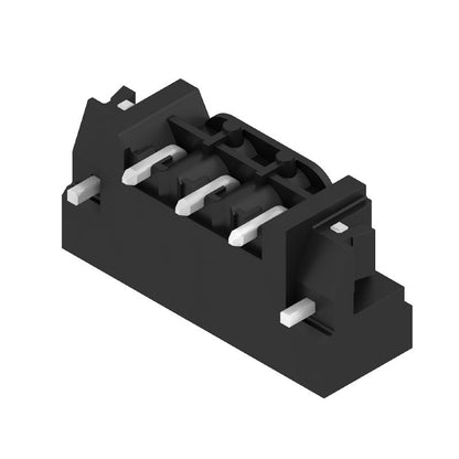 1775242001 - 5.08mm PCB Connector, 3-Pole THT/THR, Black Housing  (Pack of 72)