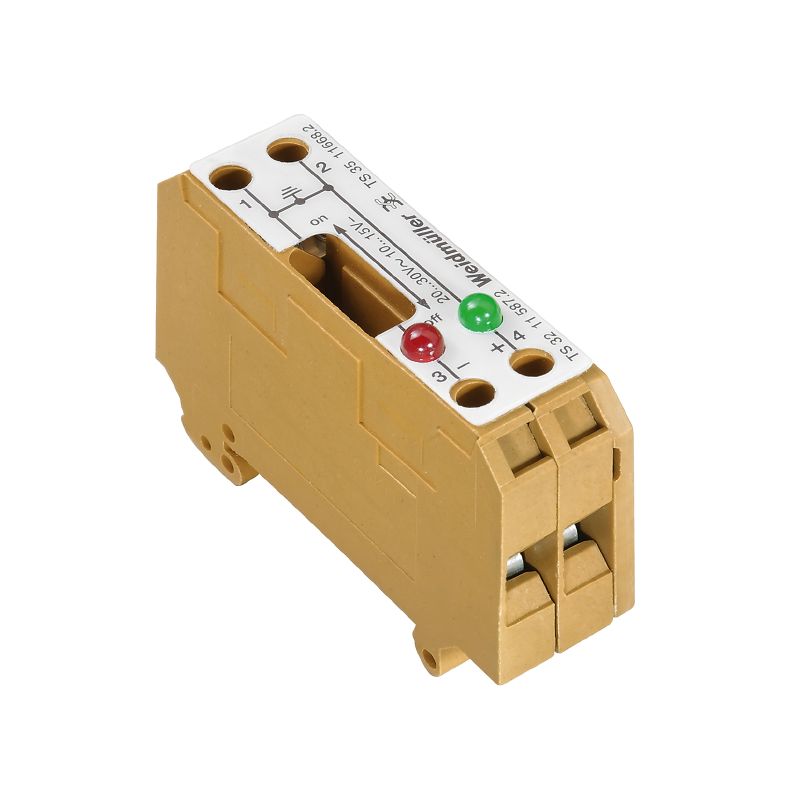 1166820000 - Yellow Test-Disconnect Terminal for 6mm² Wires, 27A, 30V  (Pack of 5)