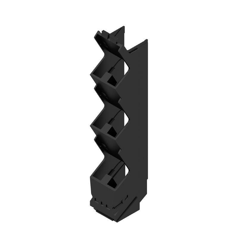 1254170000 - OMNIMATE Black Side Element, 17.5mm Width, Durable Plastic  (Pack of 12)