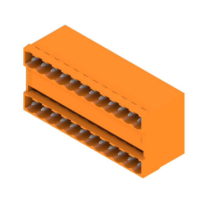 1601890000 - 5.08mm Male Header Connector with 24 Poles, 90° Angle  (Pack of 10)