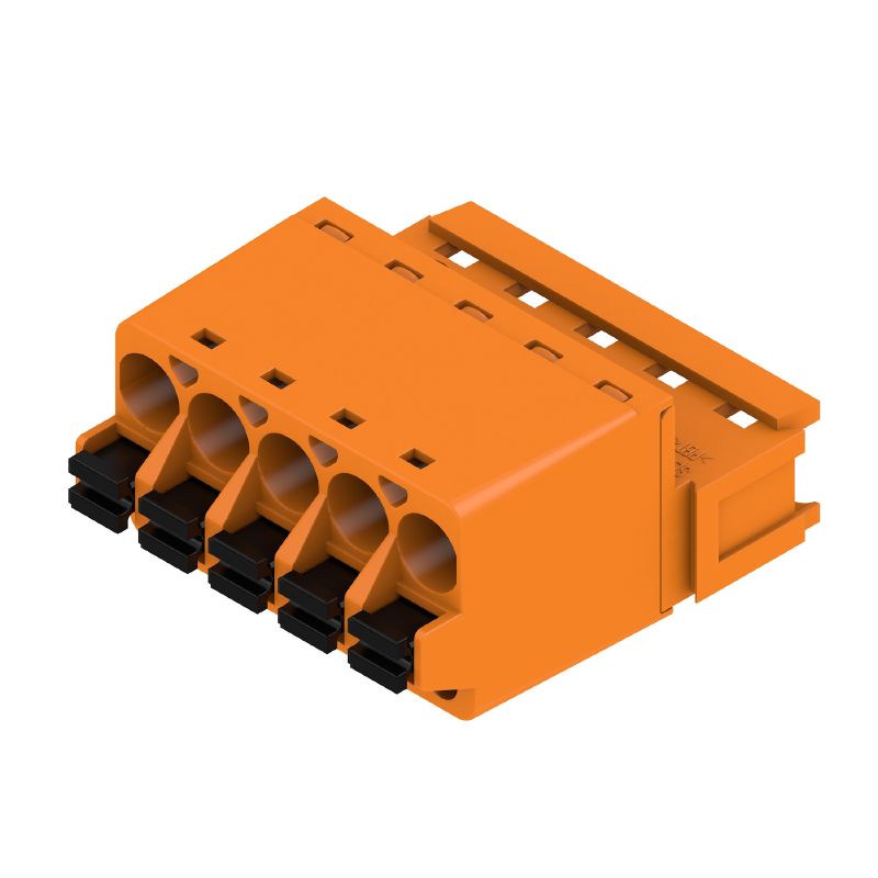 1335470000 - 5-Pole Male PCB Connector with PUSH IN Method, 5.08mm Pitch  (Pack of 66)