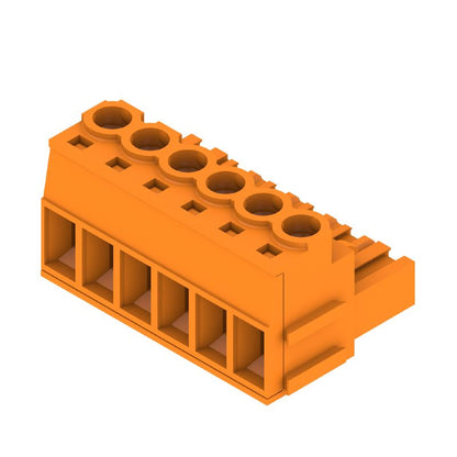 2663240000 - 5.08mm 6-Pole PCB Connector with Clamping Yoke, 180° Orientation  (Pack of 54)