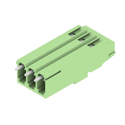 1766410000 - 3-Pole 90° PCB Terminal with 3.5mm Solder Pin, ROHS Compliant  (Pack of 100)