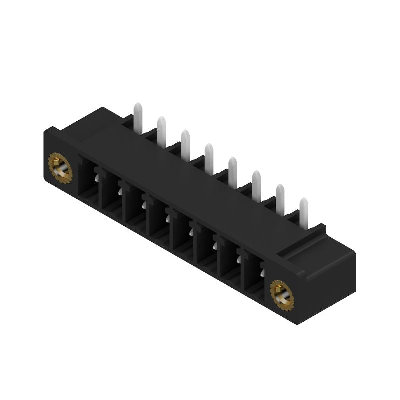 1037060000 - 3.81mm 8-Pole Black PCB Connector with Elbow  (Pack of 50)