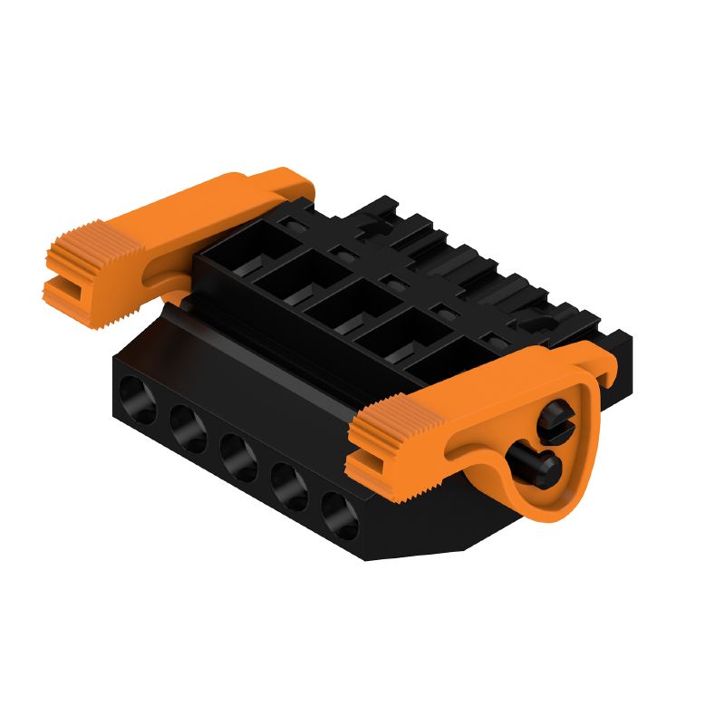 1087050000 - 5-Pole 5.08mm PCB Connector with 90° Clamping Yoke  (Pack of 48)