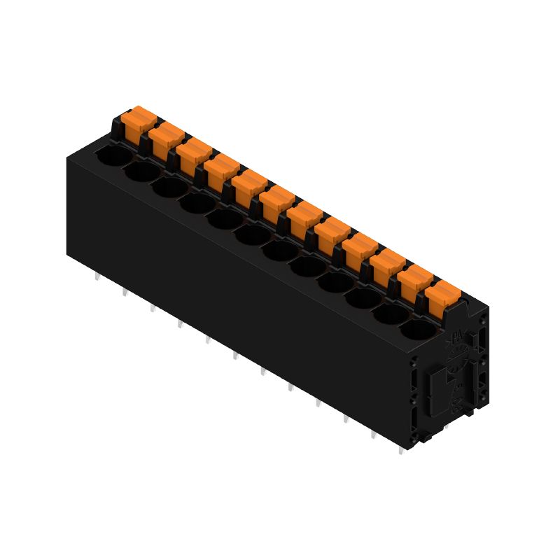 1426170000 - 5.08mm Pitch 12-Pole Black Terminal with Push-In Connection  (Pack of 25)