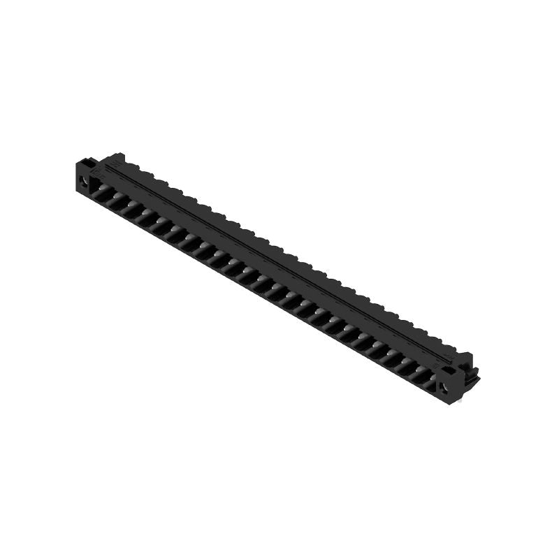 1150590000 - 5.08mm 24-Pole Black PCB Connector with Solder Flange  (Pack of 12)