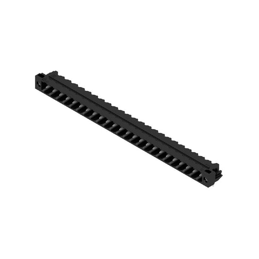 1150590000 - 5.08mm 24-Pole Black PCB Connector with Solder Flange  (Pack of 12)