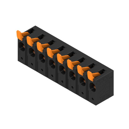 2492060000 - 15mm 8-Pole Black PCB Terminal Block with 5mm Pins  (Pack of 10)