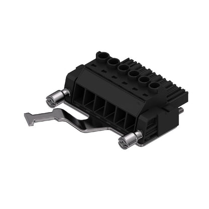 1933460000 - 7.62mm Female PCB Connector with 6 Poles and 180° Yoke  (Pack of 25)