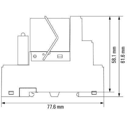1218410000 - 24VDC Relay Module with 2 Forcibly Guided Contacts  (Pack of 10)