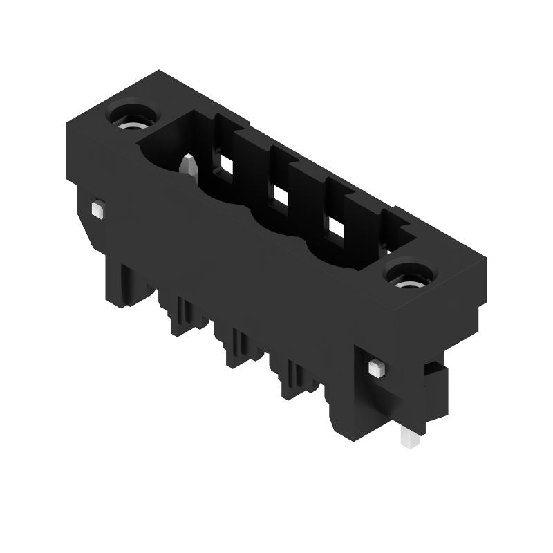 1796800000 - 5.00mm 4-Pole Male PCB Connector, 180° THT/THR Solder Flange  (Pack of 60)