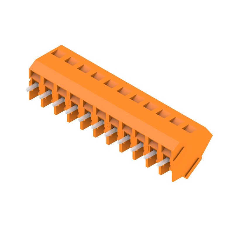 9994620000 - 5.08mm PCB Terminal, 11 Poles, 3.5mm Pins, Orange  (Pack of 50)