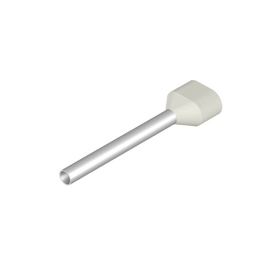 9037250000 - 24mm White Twin Wire End Ferrule, RoHS Compliant  (Pack of 500)