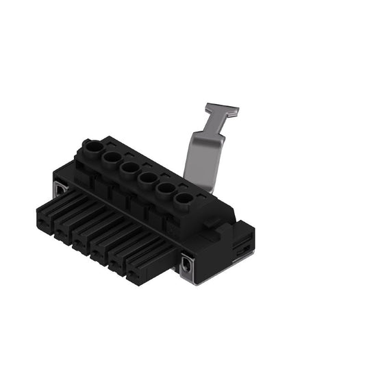 1929920000 - 7.62mm Female PCB Connector, 6 Poles with Clamping Yoke  (Pack of 25)