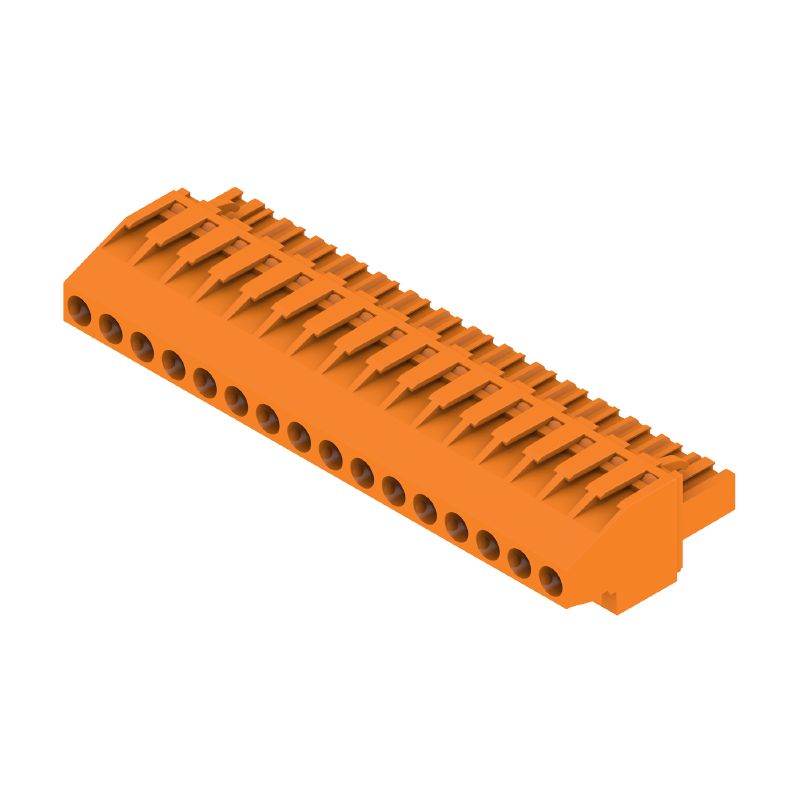 1958740000 - 5mm Female PCB Connector, 16 Poles, 270° Angle  (Pack of 18)