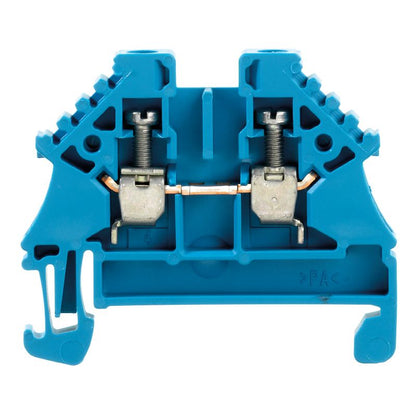 1040880000 - 2.5mm² Blue Terminal Block for 24A, 500V Applications  (Pack of 100)