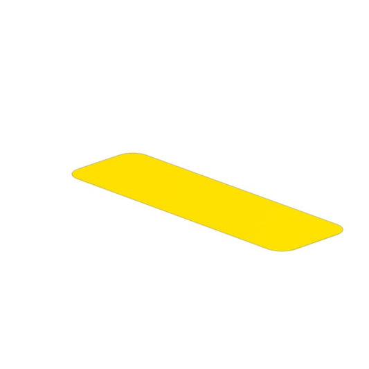 1516990000 - Yellow 5.1 x 16.5mm Self-Adhesive Polyester Device Markers