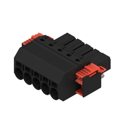 1124840000 - 5-Pole Male PCB Connector, 7.62mm Pitch, 180° Angle  (Pack of 25)