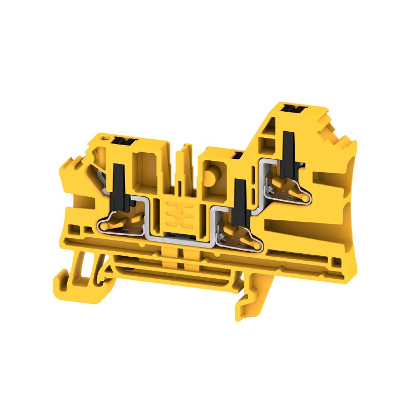 2872100000 - 4mm² Push-In Terminal Block, 32A, -60°C to 130°C  (Pack of 50)